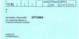 Provincial Offences Act Ticket - Handwritten Ticket