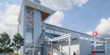 Artistic representation of the Queensview station design