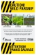 Wild Parsnip Caution Sign