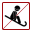 No sledding advisory